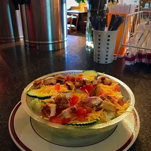 Eating lite? Fresh Chef salads made to order!!!