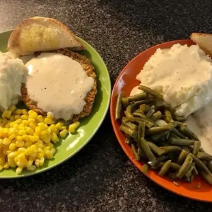 Chicken Fried Steak is Wednesday special