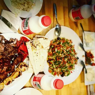 Broadway Kebab Family Feast with Shepherd Salad