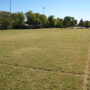 Football Fields (incorporated into baseball outfields)