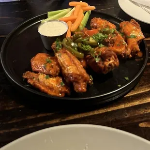 Rocket Hot Wings were good, I was worried that they were going to be a little too dry based on previous photos. They came out really juicy.