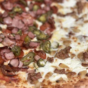 pizza, food