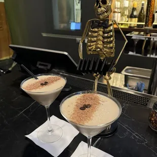The best Espresso Martinis in the city!  Great place to bring friends together for good convo and espresso martinis