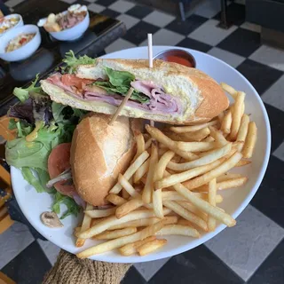 Black Forest Ham Sandwich