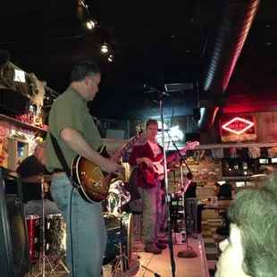&quot;The Dig&quot; playing at the Eagle&apos;s Nest Lounge.