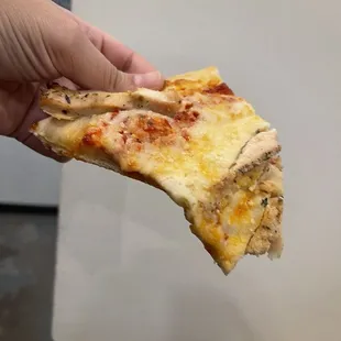 Buffalo Chicken Craft Pizza. cold and trash