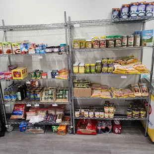 This is also a small market of middle eastern goodies.