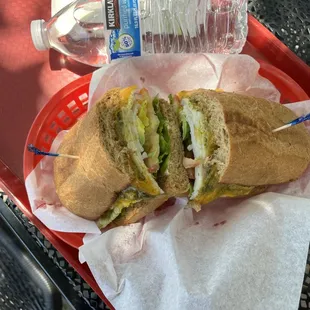 I forgot the name of my sammie but it was very tasty.