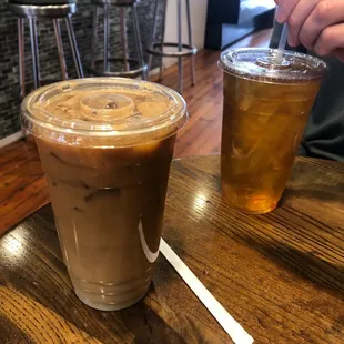 Iced Latte &amp; Iced Tea