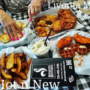 fried chicken, fried chicken wings, bbq chicken, poultry, chicken wings and fried chicken, bbq wings, food, chicken wings, chicken