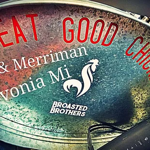 a sign for a restaurant