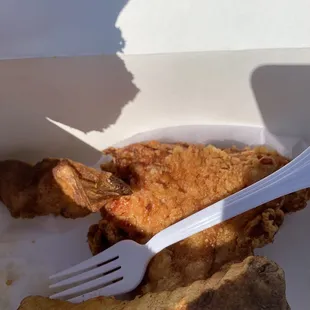 Breast n potato wedge