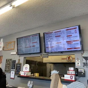 Front counter..what will it be