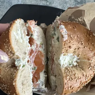 Lox &cream cheese