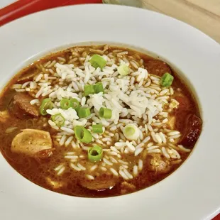 Chicken Sausage gumbo...