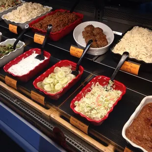 Salad offerings