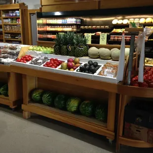 a variety of fruits and vegetables