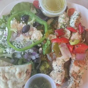 Greek Chicken Kabobs