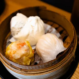 assorted dim sum