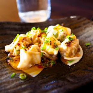 chili wontons