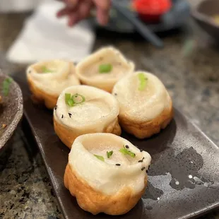 SJB or Sheng Jian Bao  17. Special House Pan-fried Pork Bao () (6 pcs)