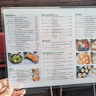 Menu page one, 10/28/24