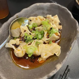 4. Pork Dumpling in Chili Oil
