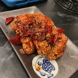 8. Spicy Dry Fried Chicken Wing