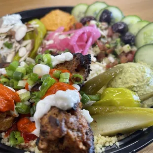 Chicken bowl - Moroccan style. So good!!