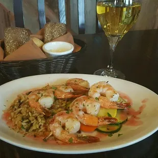 shrimp and rice