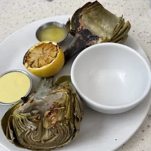 Fire Grilled Artichoke