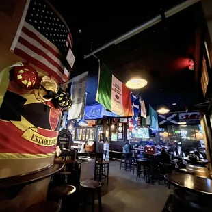 the interior of the restaurant