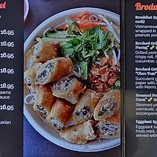 Menu (2/2)