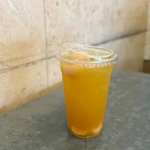 Jasmine iced tea lychee infused - good &amp; refreshing !