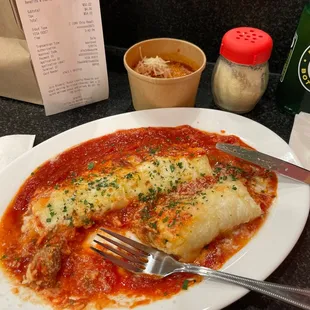 Cheese Manicotti