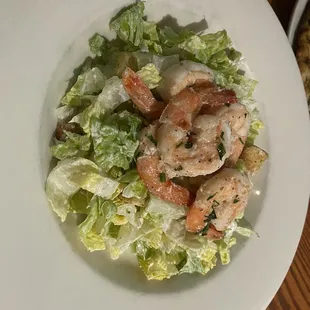 Shrimp Caesar Salad