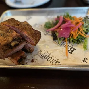 Pork ribs, half slab