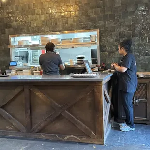 sushi and sashimi, interior