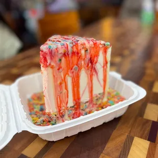 Unicorn Ice Cream Pie