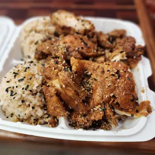Garlic Furikake Chicken