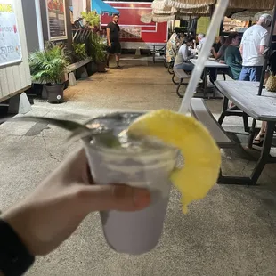 Ube shake ($12, $14 with credit card)