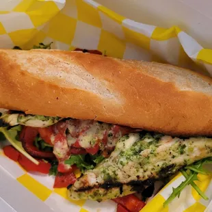 Pesto Chicken Sandwich