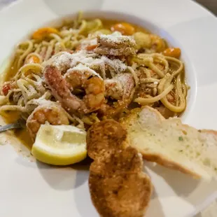 Drunken Shrimp Scampi