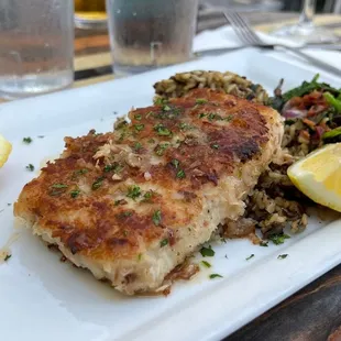 Coconut Griddled Mahi Entree w/ Piña Colada Glaze