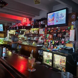 Nicest bartender ever.