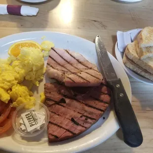 steak, food