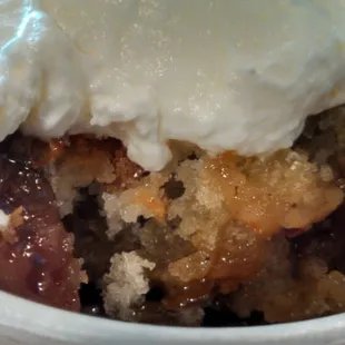 Smoked Peach Cobbler