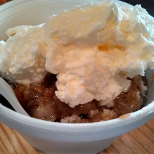 Smoked Apple Cobbler