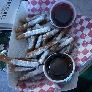 Funnel cake fries