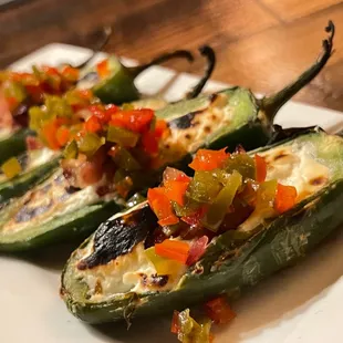 Grilled Jalepeno Poppers